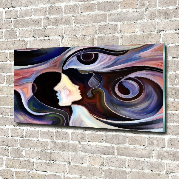 Quadro vetro acrilico Astrazione