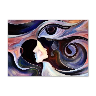 Quadro vetro acrilico Astrazione