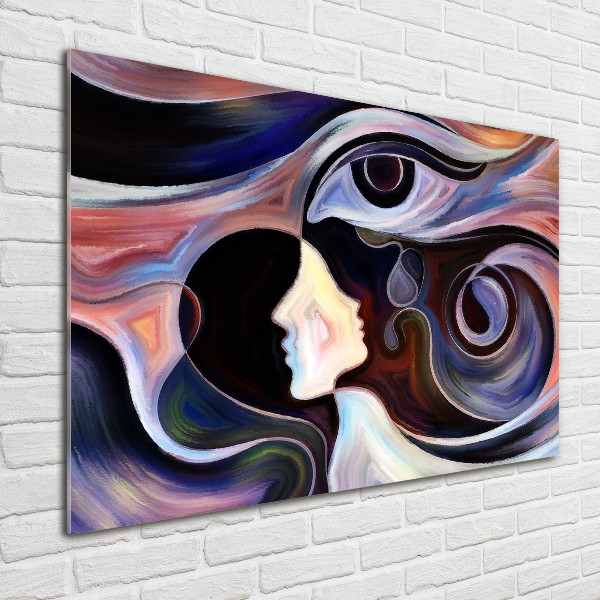 Quadro vetro acrilico Astrazione