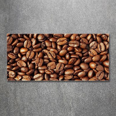 Quadro su vetro acrilico Chicchi di caffè