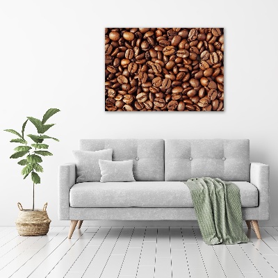 Quadro su vetro acrilico Chicchi di caffè