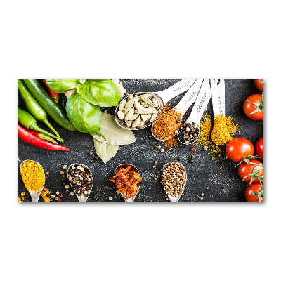 Quadro in vetro acrilico Miscela di spezie