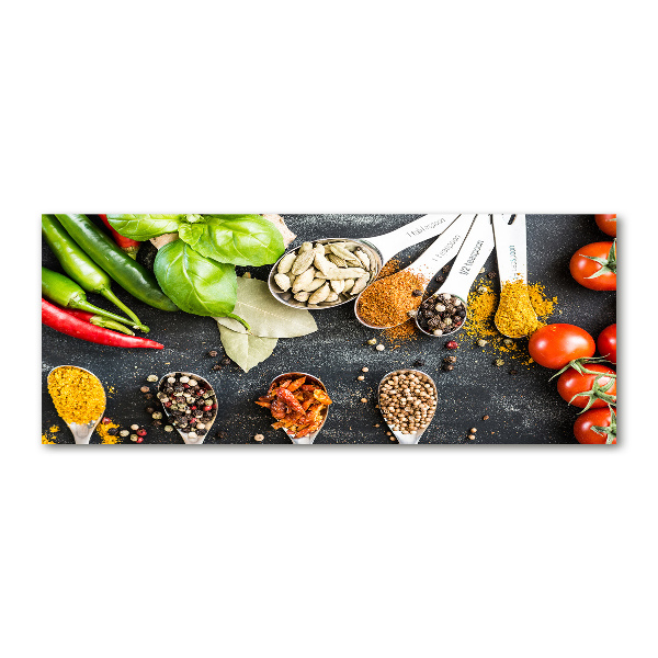 Quadro in vetro acrilico Miscela di spezie