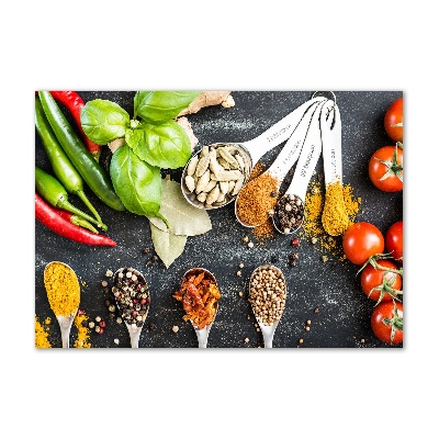 Quadro in vetro acrilico Miscela di spezie