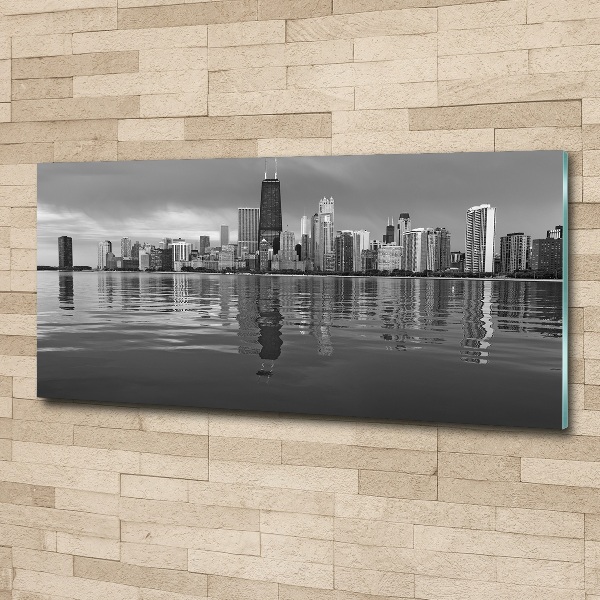 Quadro su vetro acrilico Chicago