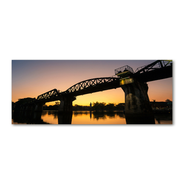 Quadro in vetro acrilico Ponte in Thailandia