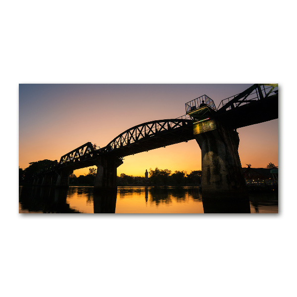 Quadro in vetro acrilico Ponte in Thailandia