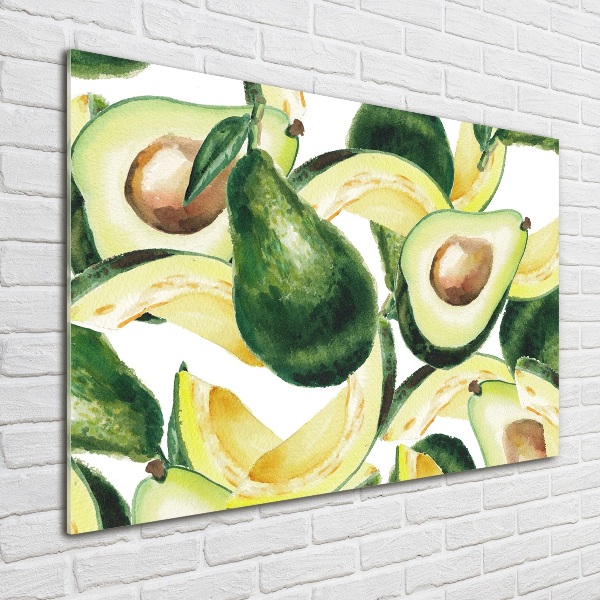 Quadro su vetro acrilico Avocado
