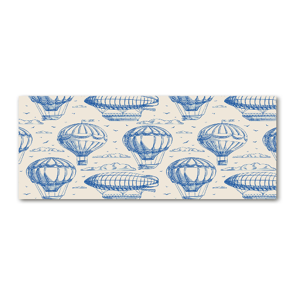 Quadro in vetro acrilico Mongolfiere e dirigibili