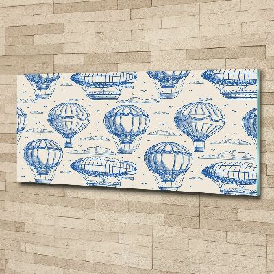 Quadro in vetro acrilico Mongolfiere e dirigibili