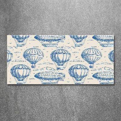 Quadro in vetro acrilico Mongolfiere e dirigibili