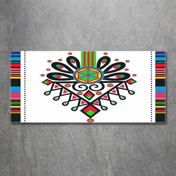 Quadro su vetro acrilico Modello popolare polacco