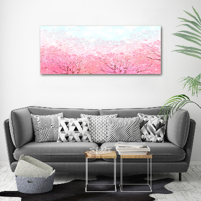 Quadro vetro acrilico Fiori di ciliegio