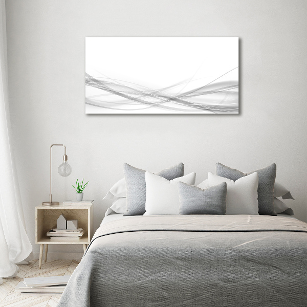 Quadro su vetro acrilico Onde astratte