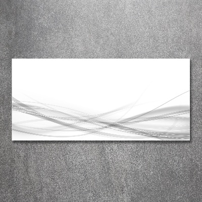 Quadro su vetro acrilico Onde astratte