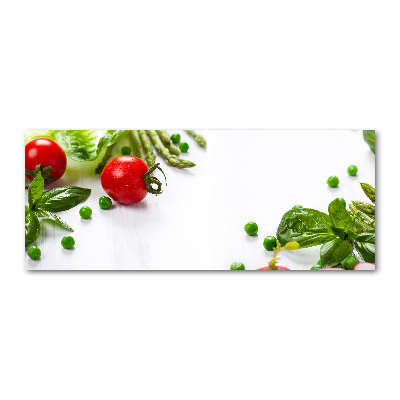 Quadro vetro acrilico Verdure fresche