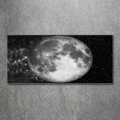 Quadro su vetro acrilico Luna