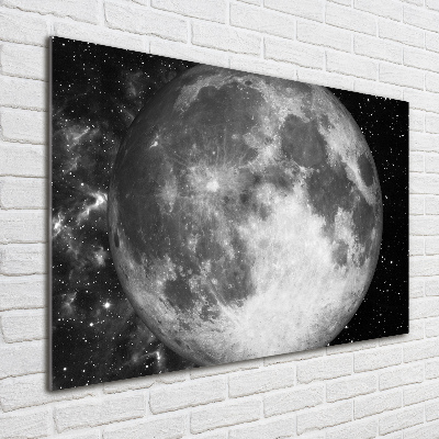 Quadro su vetro acrilico Luna