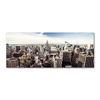 Quadro in vetro acrilico New York