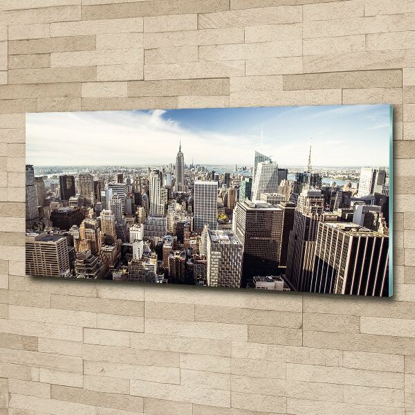 Quadro in vetro acrilico New York