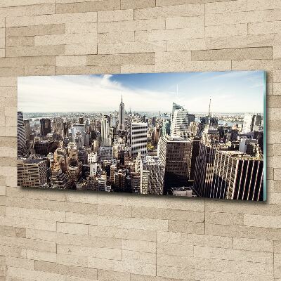 Quadro in vetro acrilico New York