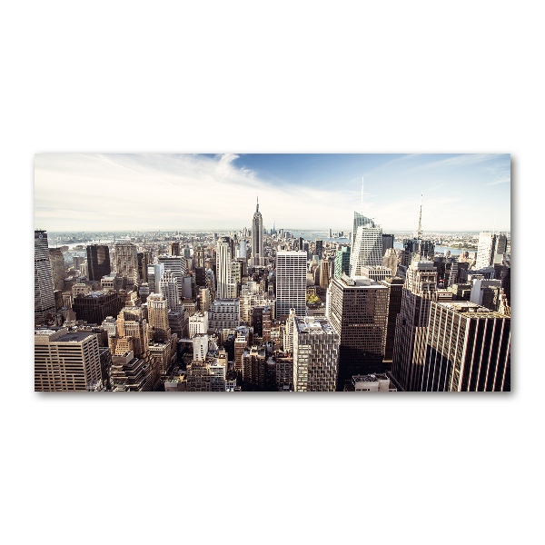 Quadro in vetro acrilico New York