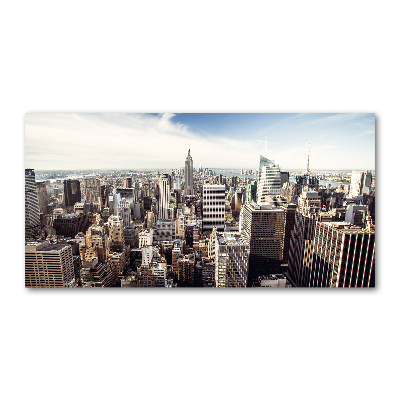 Quadro in vetro acrilico New York