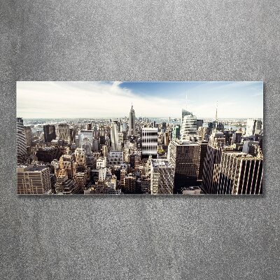 Quadro in vetro acrilico New York