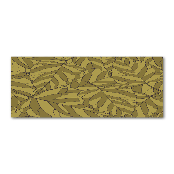 Quadro in vetro acrilico Foglie