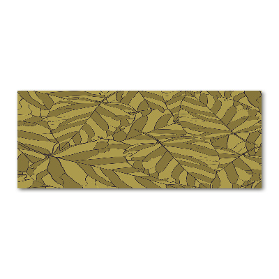 Quadro in vetro acrilico Foglie