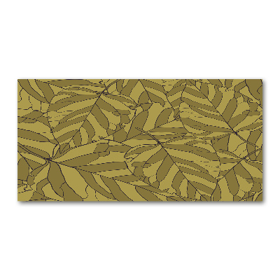 Quadro in vetro acrilico Foglie