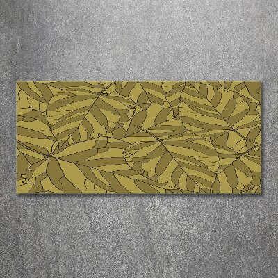 Quadro in vetro acrilico Foglie