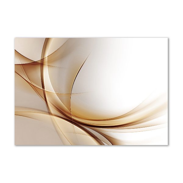 Quadro in vetro acrilico Onde astratte