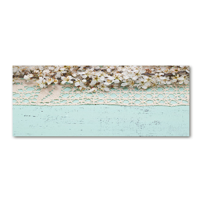 Quadro su vetro acrilico Fiori di ciliegio