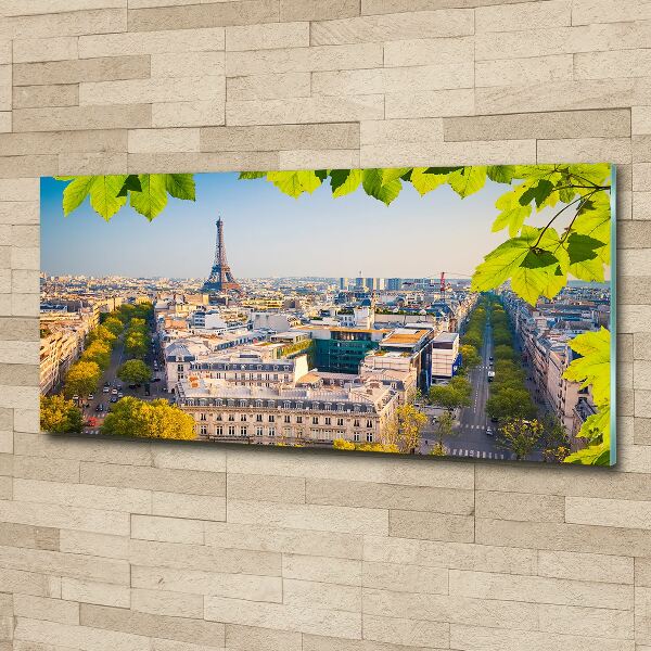 Quadro su vetro acrilico Parigi