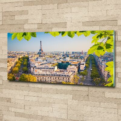 Quadro su vetro acrilico Parigi
