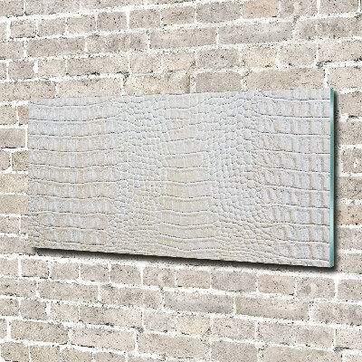 Quadro in vetro acrilico Pelle di coccodrillo