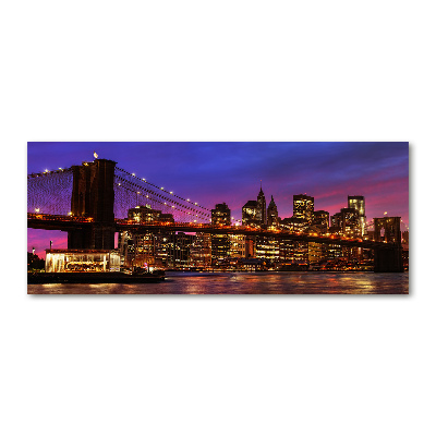 Quadro in vetro acrilico Manhattan Ovest