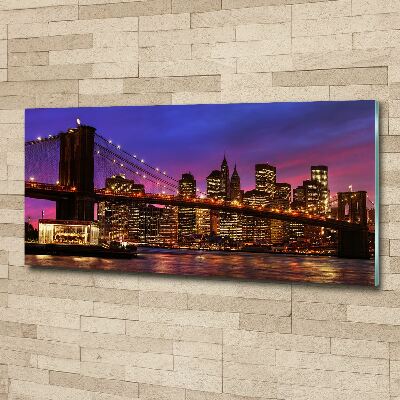 Quadro in vetro acrilico Manhattan Ovest