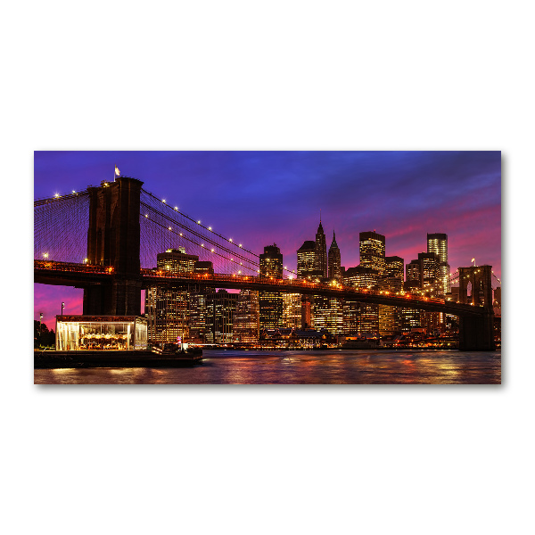 Quadro in vetro acrilico Manhattan Ovest