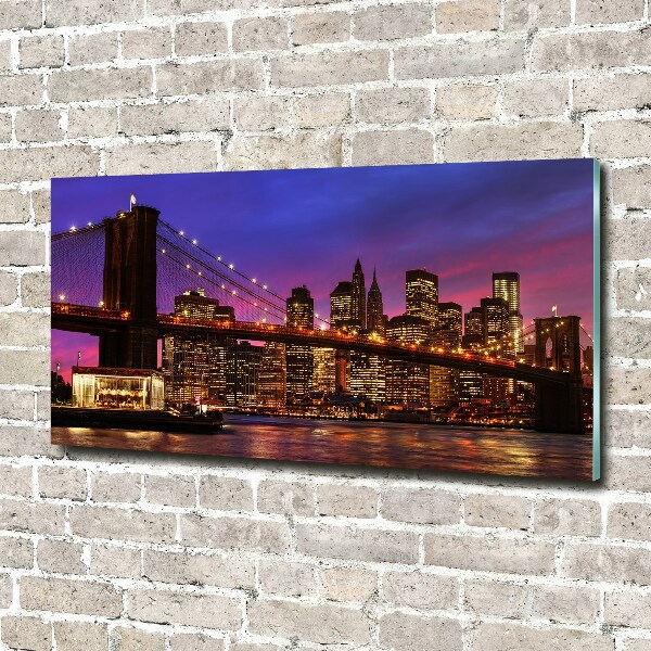 Quadro in vetro acrilico Manhattan Ovest