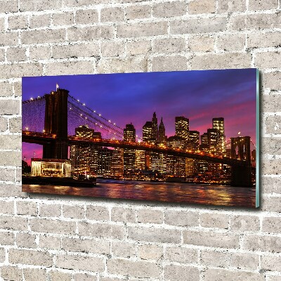 Quadro in vetro acrilico Manhattan Ovest
