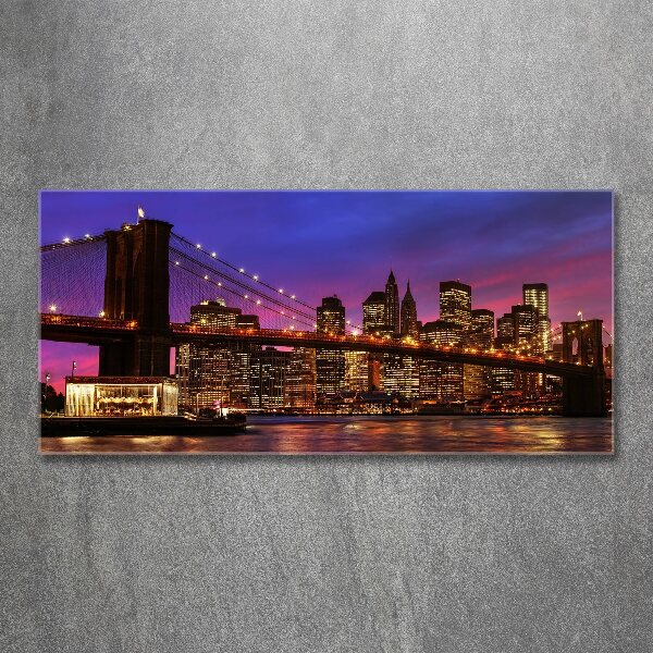 Quadro in vetro acrilico Manhattan Ovest