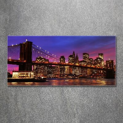 Quadro in vetro acrilico Manhattan Ovest