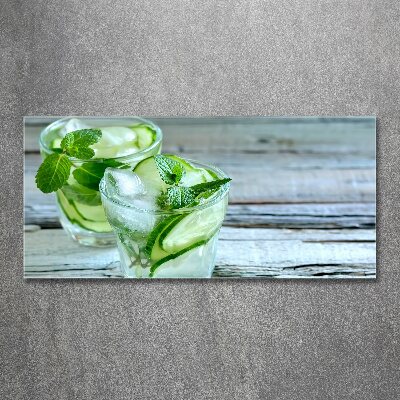 Quadro vetro acrilico Acqua di cetriolo