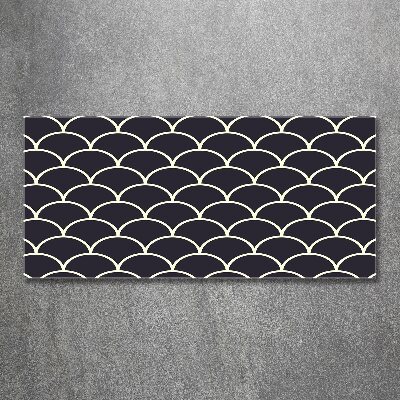 Quadro vetro acrilico Squame di pesce