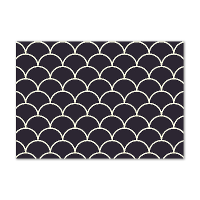 Quadro vetro acrilico Squame di pesce