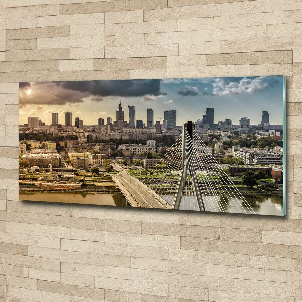 Quadro vetro acrilico Varsavia, Polonia