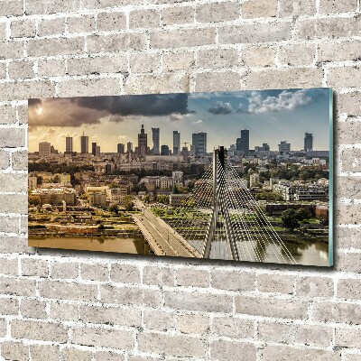 Quadro vetro acrilico Varsavia, Polonia