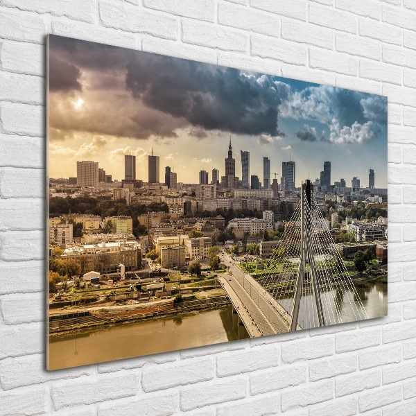Quadro vetro acrilico Varsavia, Polonia